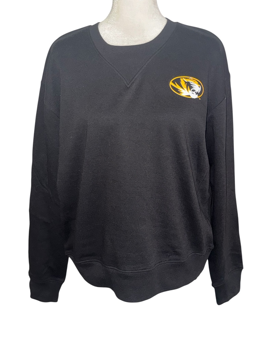 NCAA Missouri Tigers Women's Crew Neck Sweatshirt Sz Small - NWT